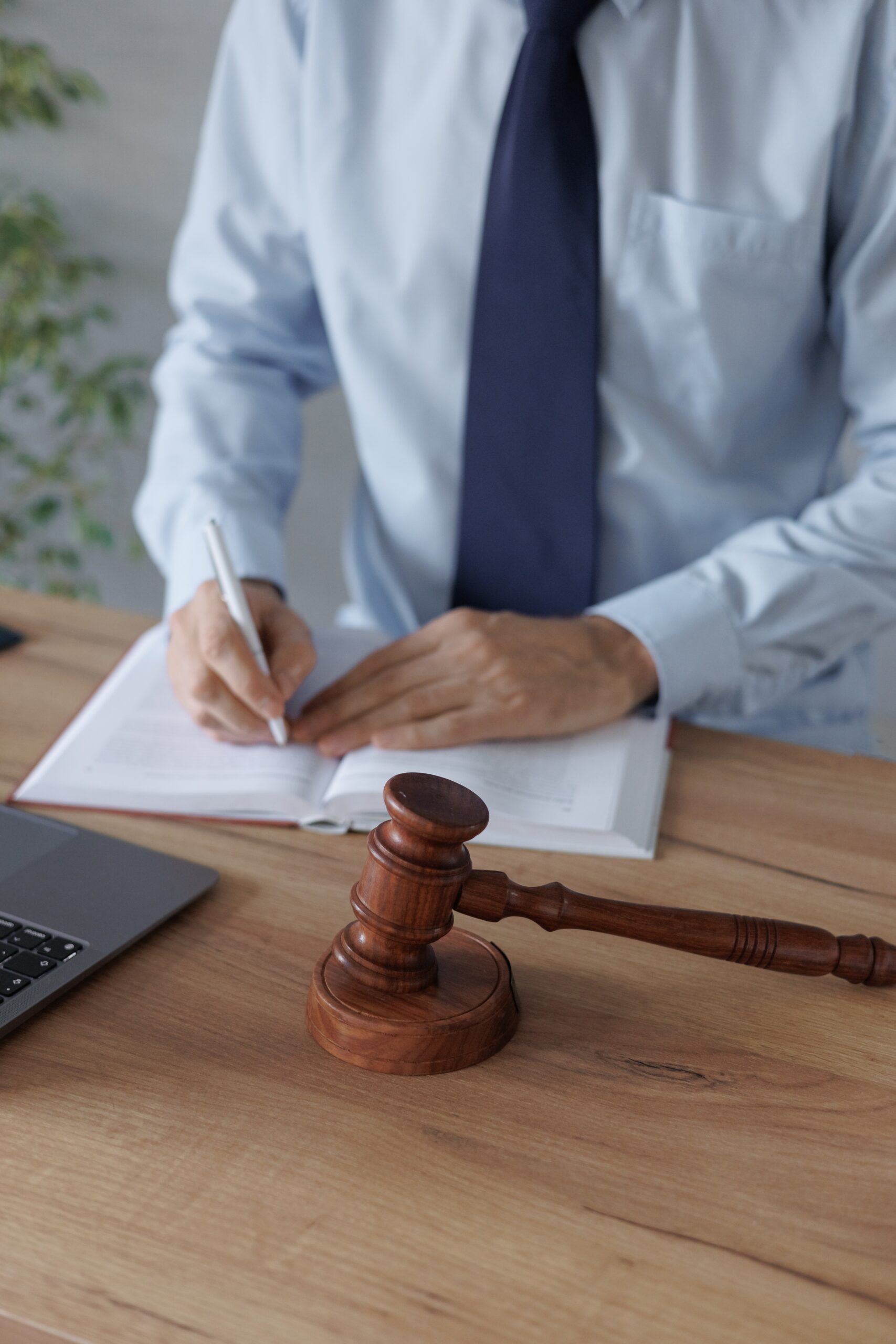 A Male Lawyer At A Meeting With A Client Legal