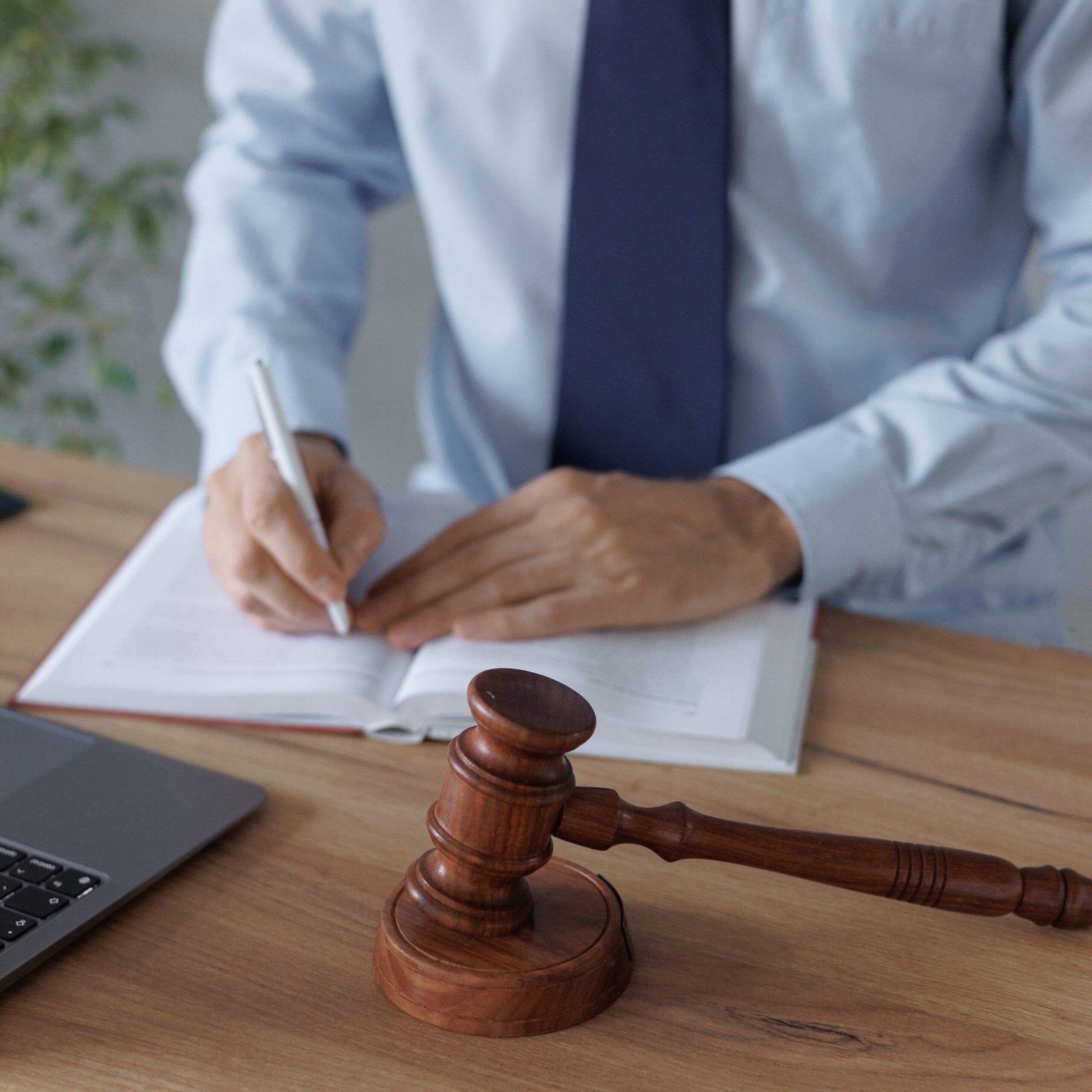 A Male Lawyer At A Meeting With A Client Legal